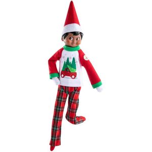 The Elf On The Shelf - Trees And Farm - Pyjama - Inclusief Graphic PJ Top en Patroonbodems