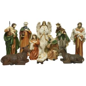 Decoris kerststal - Set van 10