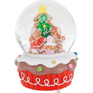 Goodwill sneeuwbol - Met gingerbread poppetjes