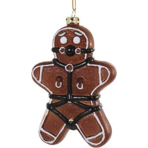 Cody Foster kerstornament - Ondeugend gingerbread poppetje