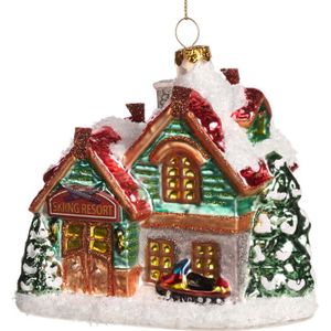 Goodwill kerstornament - Kersthuisje