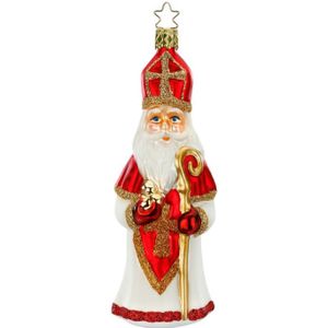 Inge Glas kerstornament - Sinterklaas