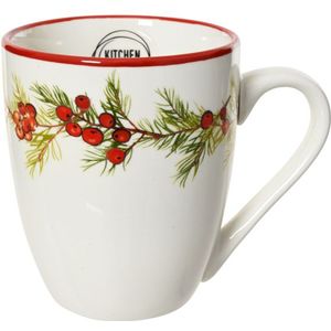 Decoris kerstmok - Met hulst
