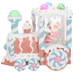 Heaven Sends Kerst Winter Sneeuwbol/Koepel/Waterbal Decoratie Ornament ( WINTERVOGELS