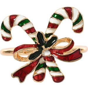 Decoris servertring - Zuurstokken - Set van 2
