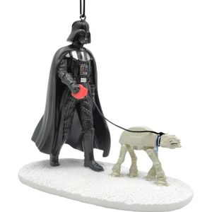 Star Wars kerstornament - Darth Vader met AT-AT