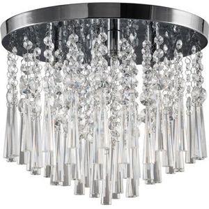 SPOT Light Plafondlamp LUXORIA Hoogwaardige lamp met echte kristallen, tijdloos en elegant