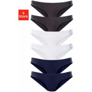 vivance active Bikinibroekje van zacht microvezel (6 stuks, Set van 6)