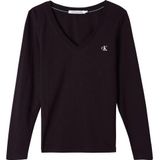 Calvin Klein shirt met V-hals »STRETCH V-NECK LS«
