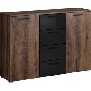 INOSIGN Kast met laden en deuren Galaxy Sideboard, veel opbergruimte, 2-deurs en met 4 lades