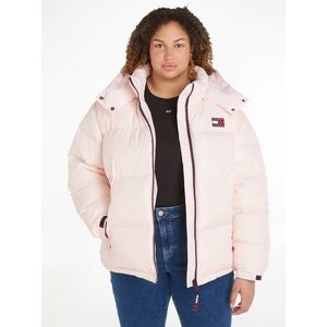 Tommy Jeans Curve Winterjack TJW CRV ALASKA PUFFER PLUS SIZE CURVE, met klittenbandsluiting aan de manchetten