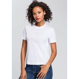 Calvin Klein shirt met ronde hals MONOGRAM LOGO TEE met calvin klein jeans logoborduursel opschrift & gekleurde monogram