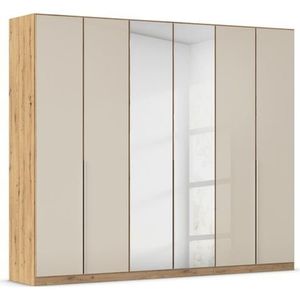 rauch Draaideurkast Kledingkasten kast garderobe AGORDO met glazen front doordachte binnenuitrusting, in 6 breedtes en 2 hoogtes made in germany