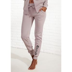 Bench. Loungewear Sweatpants met logoprint en borduurwerk, loungewear