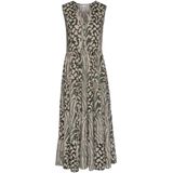 Lascana Maxi-jurk met animal print en knoopsluiting, zomerjurk, strandjurk