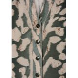 Lascana Maxi-jurk met animal print en knoopsluiting, zomerjurk, strandjurk