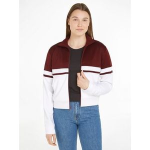 Tommy Hilfiger Sweatvest BLOCKED STRIPE REG ZIPTHRU HWK