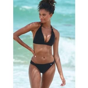 s.Oliver RED LABEL Beachwear Triangelbikini Cho met sierstrik