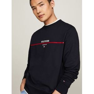 Tommy Hilfiger Sweatshirt HILFIGER STRIPE TERRY SWEATSHIRT