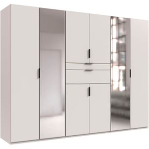 Wimex Draaideurkast Moldau kledingkast met spiegel slaapkamerkast bestseller Kies je interieur, kant-en-klaar geconfigureerd in de kast