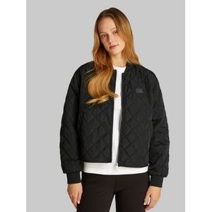 Calvin Klein Bomberjack LW QUILTED JACKET met logoprint, met steppatroon