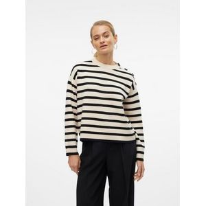 Vero Moda Trui met ronde hals VMSABA LS O-NECK BUTTON PULLOVER GA NOOS