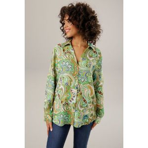 Aniston CASUAL Overhemdblouse grafische paisley-patroon - elk stuk is uniek