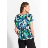 Cecil Blouse met korte mouwen van pure viscose