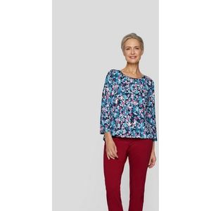 Rabe Shirt met 3/4 mouwen met bloemenprint