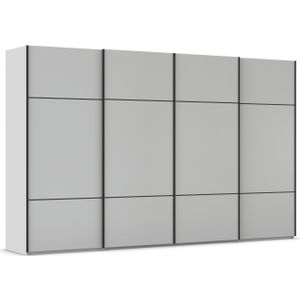 rauch Schuifdeurkast Kledingkast kast garderobe slaapkamerkast SCALE-TRIO edel drievoudig front, 2 sierlijsten in grepen kleur made in germany