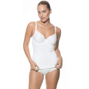 Mey - Bh-hemd SERIE JOAN - Ademend - Wit - 50% Viscose, 46% Polyamide, 4% Elastaan