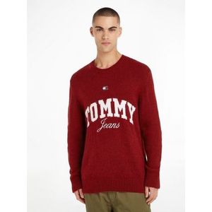 TOMMY JEANS Trui met ronde hals TJM RLX NEW VARSITY SWEATER