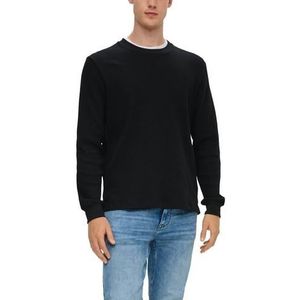 s.Oliver Sweatshirt met een ronde hals