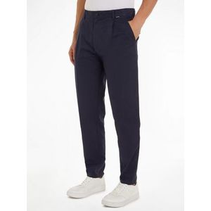 Calvin Klein Pantalon met vouw MODERN TWILL TAPERED PLEAT PANTS