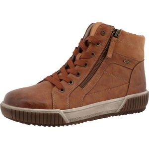 Romika - Winterlaarzen - Plateau - Cognac Used - Vetersluiting
