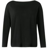 Comma Shirt met lange mouwen met moderne snit