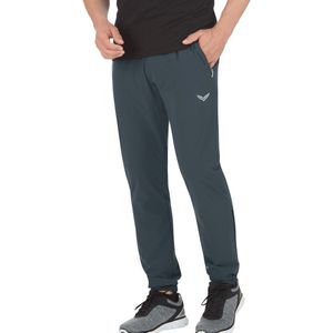 Trigema Jerseybroek TRIGEMA vrijetijdsbroek met ritssluiting in de pijpen (1-delig)