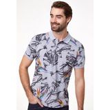 Pierre Cardin Poloshirt print all-over
