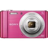 Sony Cyber-shot DSC-W810 Compakt camera, 20,1 Megapixel, 6x opt. Zoom, 6,8 cm (2,7 inch) Display