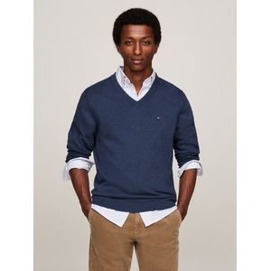 Tommy Hilfiger Trui met V-hals PIMA ORG CTN CASHMERE V NECK