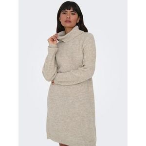 Only Gebreide jurk ONLSILLY LS ROLLNECK DRESS BF KNT