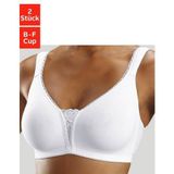 Petite fleur Soft-bh zonder beugels met kanten details (Set van 2)