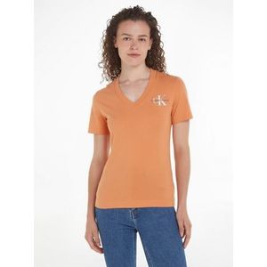 Calvin Klein Shirt met V-hals MONOLOGO SLIM V-NECK TEE