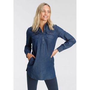 Arizona Jeans blouse Omslagmouwen met trensje