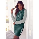 Bench. Loungewear Sweatjurk met capuchon en contrastkleurige mouwen