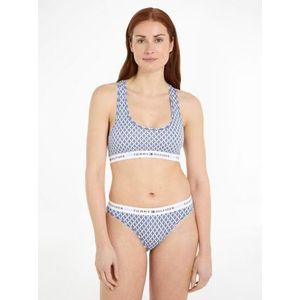 Tommy Hilfiger Underwear Bikinibroekje BIKINI PRINT met tommy hilfiger logoband