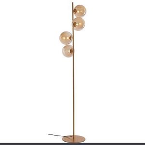 ECO-Light Stehleuchte 9120-PT4 GO Staande Lamp G9 Champagne