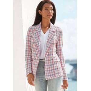 Lascana Korte blazer van bouclé