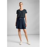 STREET ONE Shirttop met zachte crinkle viscose voorkant
