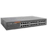 D-Link neon-rood/neon-blauw »DGS-1024D 24-Port Gigabit Switch«
